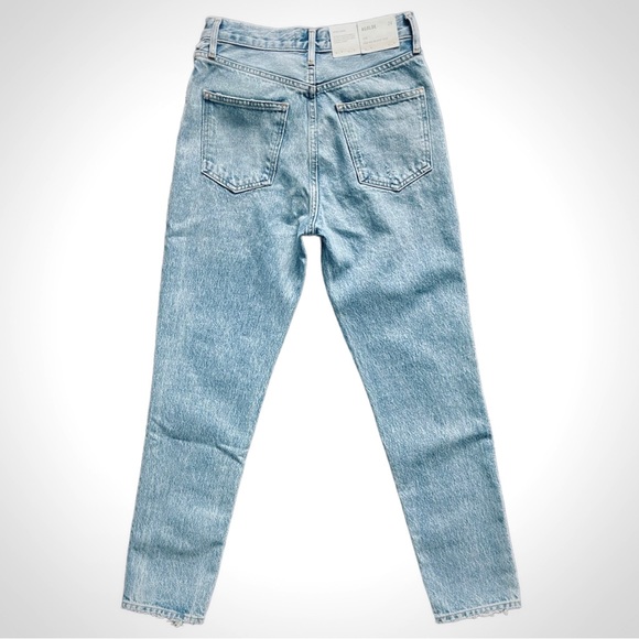 Agolde Fen High Rise Relaxed Taper Jeans in Wander - Size 24 - Picture 4 of 14